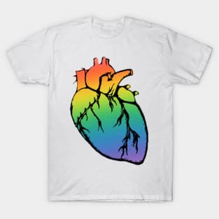 Rainbow Heart T-Shirt